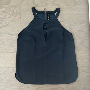 Stradivarious navy blouse